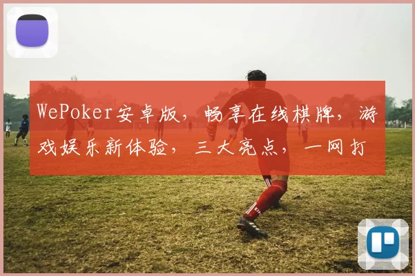 WePoker安卓版，畅享在线棋牌，游戏娱乐新体验，三大亮点，一网打尽